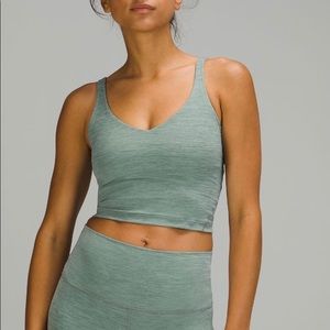 Heather Green Lululemon Align Tank Top